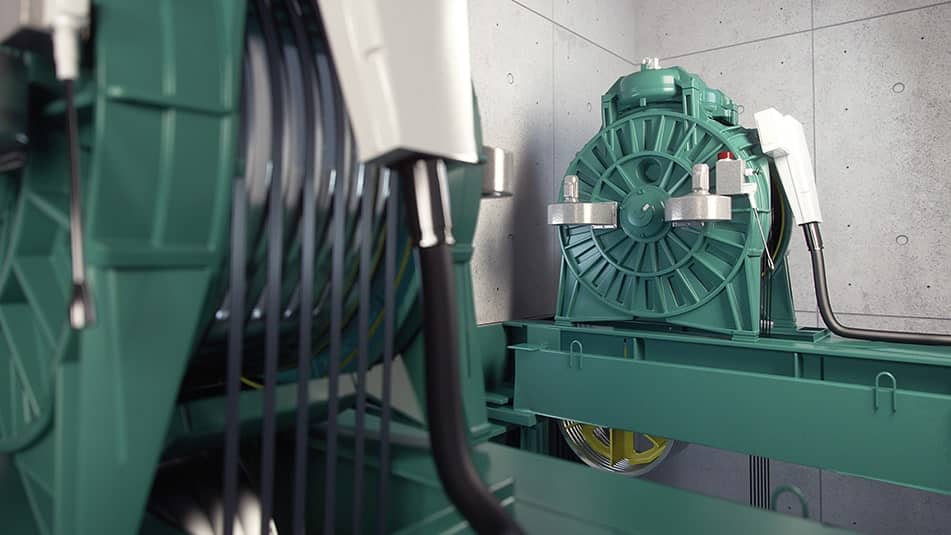 Az olyan új technológiák, mint a szuperkönnyű KONE UltraRope®, páratlan energiahatékonyságot biztosíthatnak.